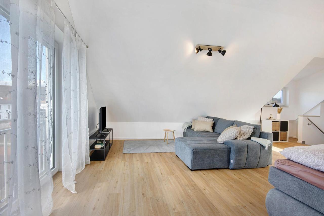 Dachstudio Am Donau Rad Weg 特格尔恩海姆 外观 照片